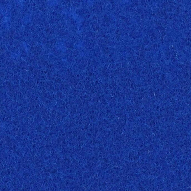 Messeteppich Flachfilz B1 mit Folienabdeckung blau