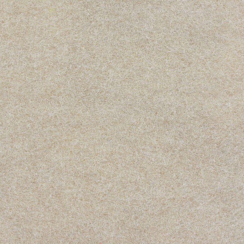 Messeteppich Flachfilz B1 mit Folienabdeckung beige (champagne)