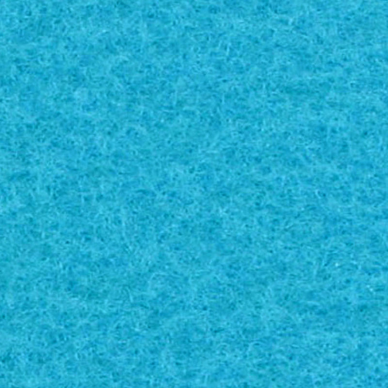 Muster Flachfilz Expostyle Messeteppich B1 türkis hawaiian ocean