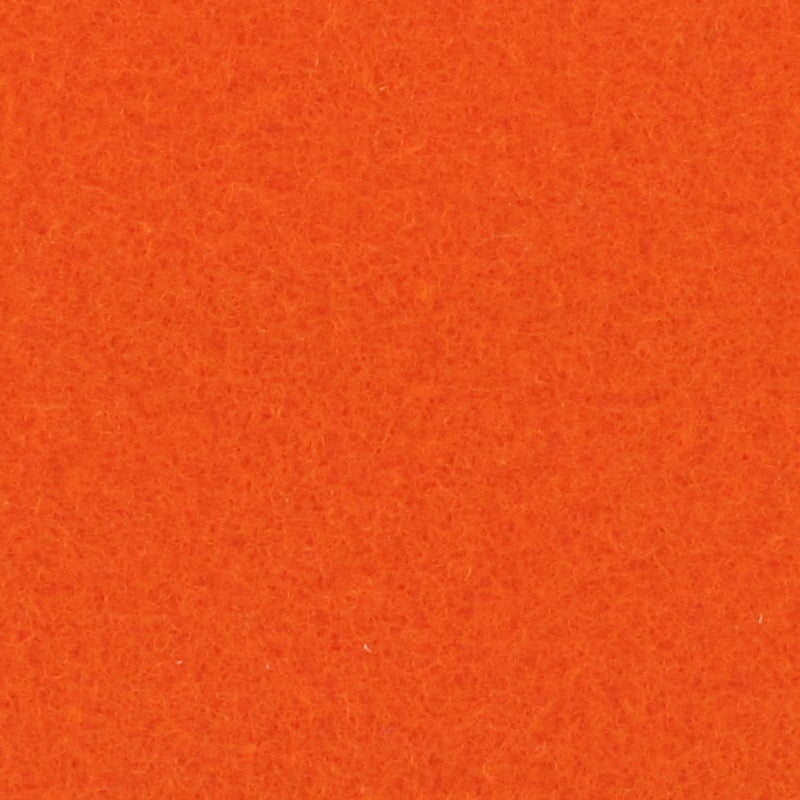 Muster Flachfilz Expostyle Messeteppich B1 orange