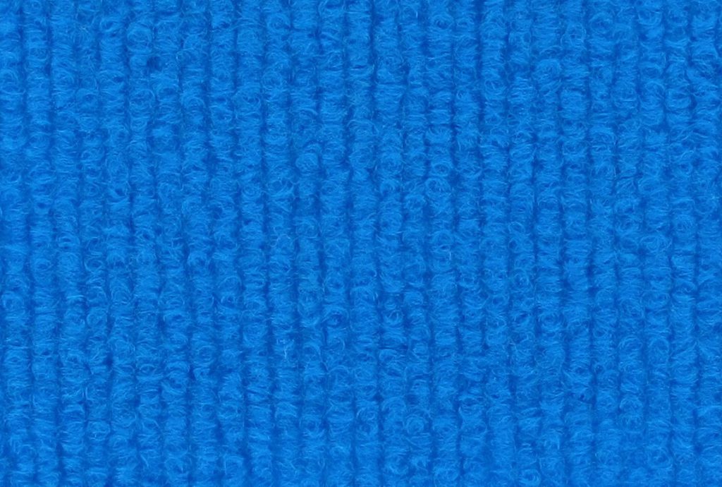 MUSTER Rips Messeteppich B1 hellblau