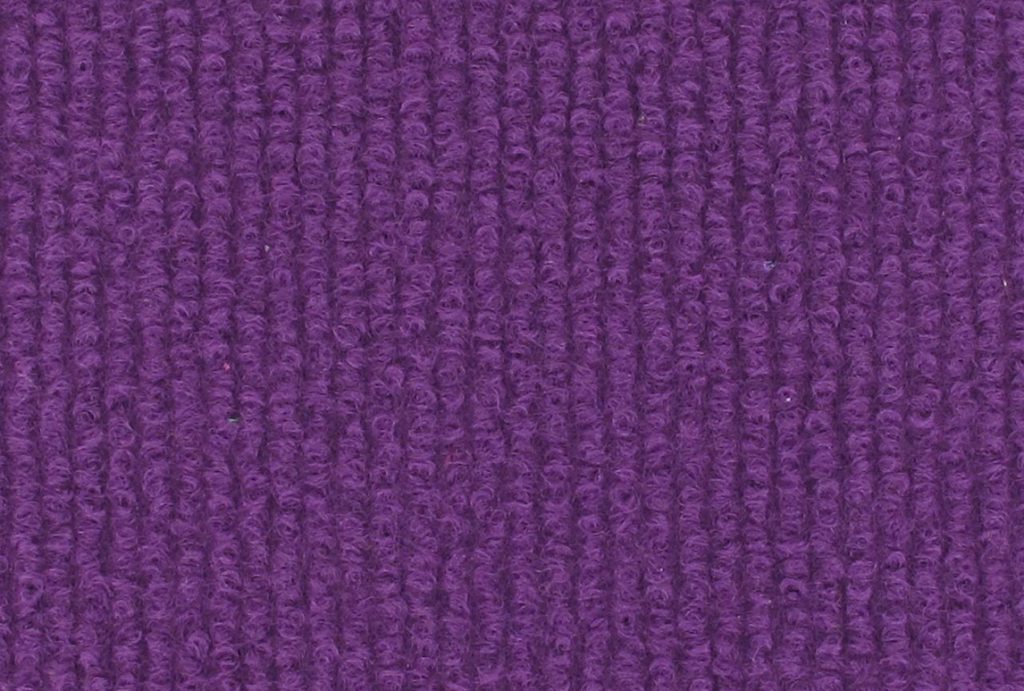 MUSTER Rips Messeteppich B1 lila violett