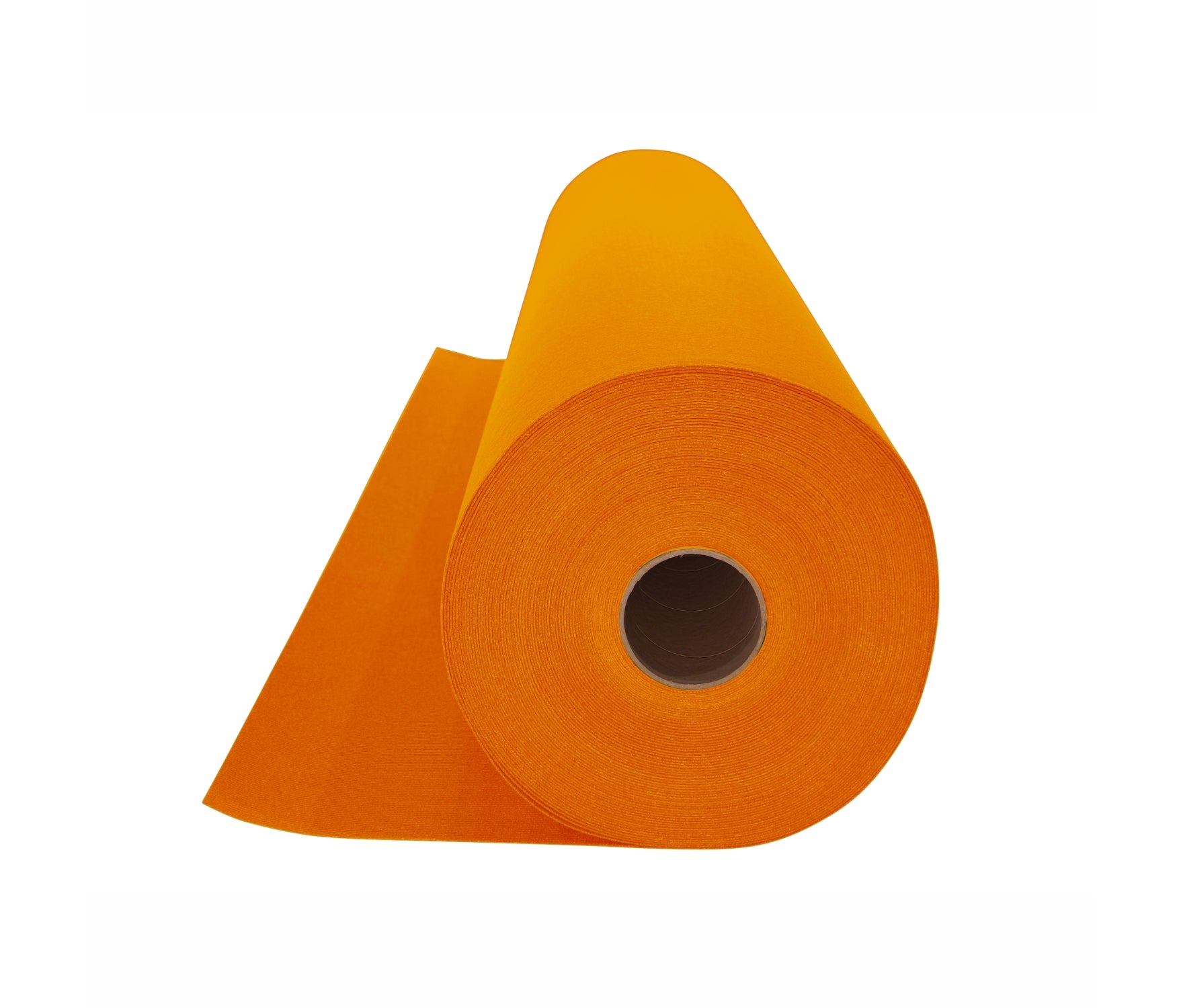 Messeteppichboden Rips B1 mandarine orange