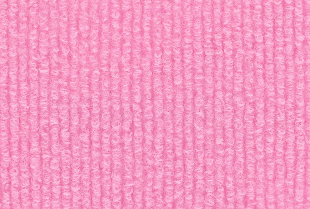MUSTER Rips Messeteppich B1 rosa