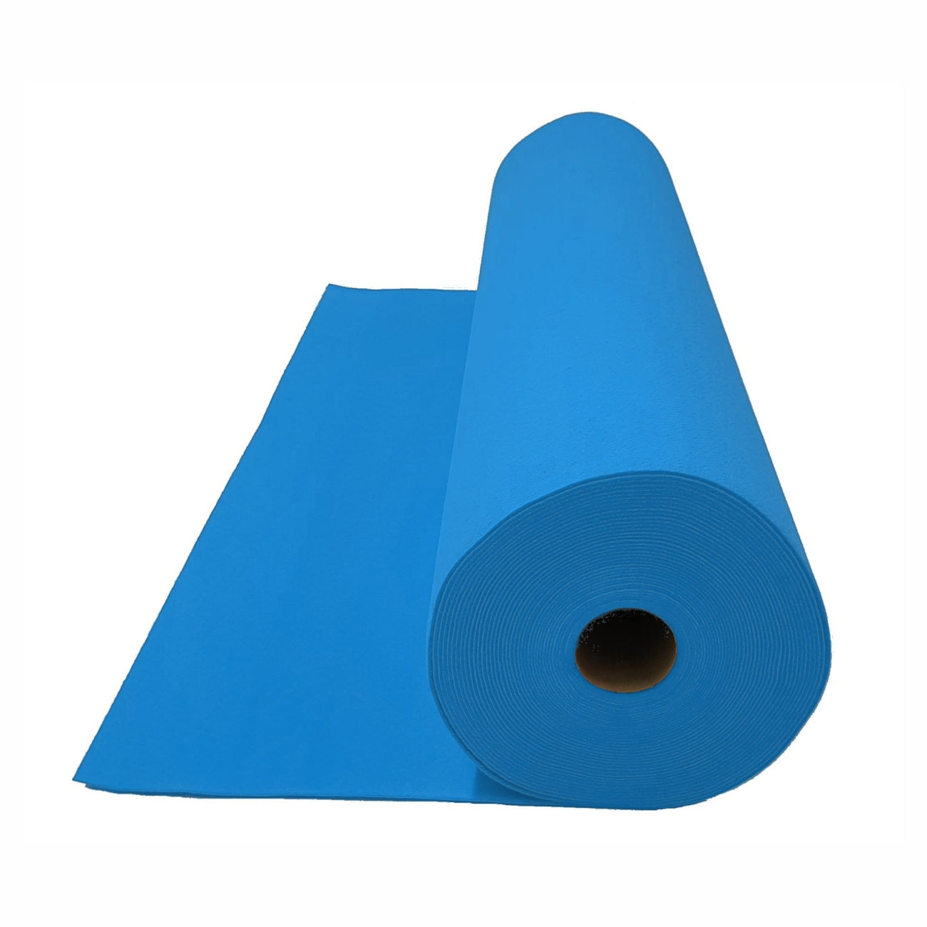 Velours Messeteppich B1 EXPOLUXE hellblau saphir