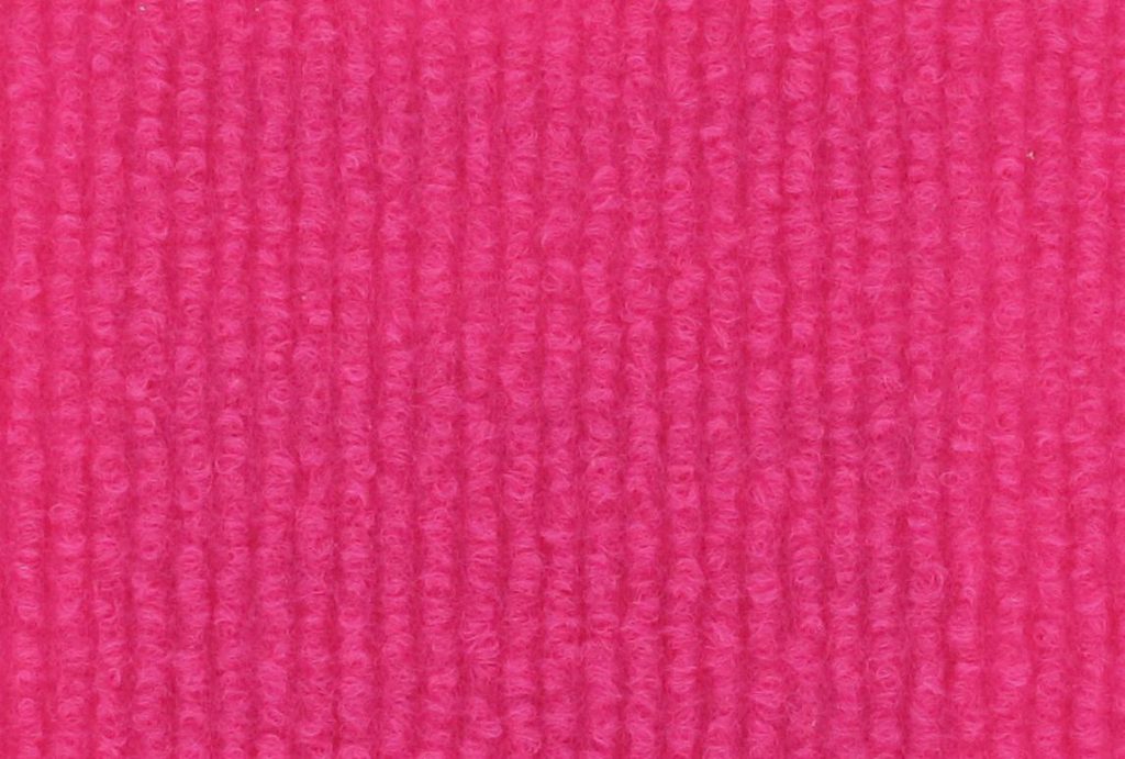 MUSTER Rips Messeteppich B1 pink magenta