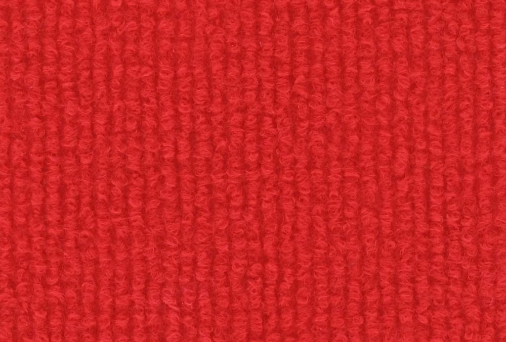 B-WARE: Messeteppichboden Rips B1 rot Nr.: 240349900