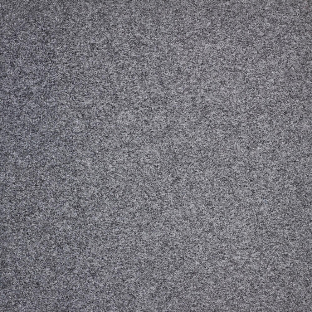 Velours Messeteppich Salsa mit Folie B1 hellgrau meliert 1809