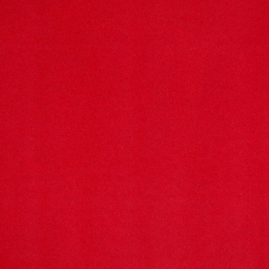 Velours Messeteppich Salsa mit Folie B1 rot 1964