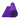 Velours Messeteppich B1 EXPOLUXE mit Abdeckfolie lila violet